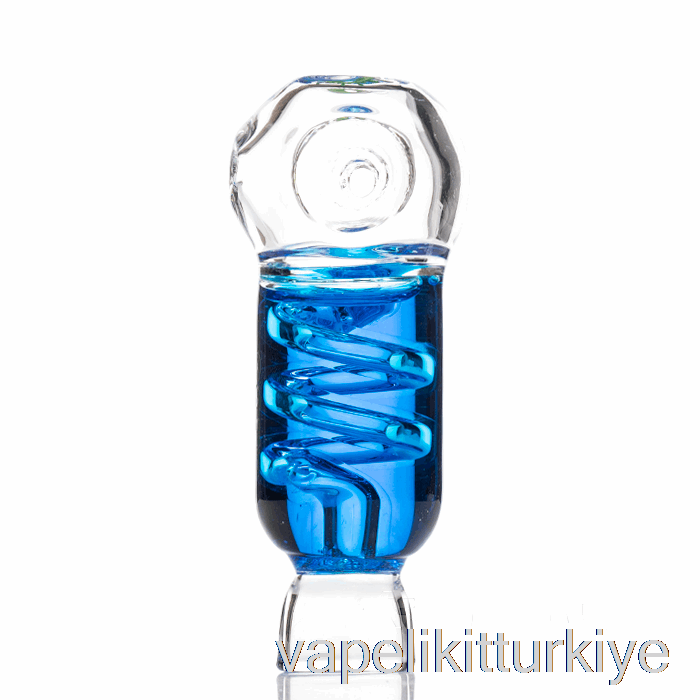 Vape Elektronik Sigara Sızıntısı Cryo Dondurulabilir Kaşık Mavi